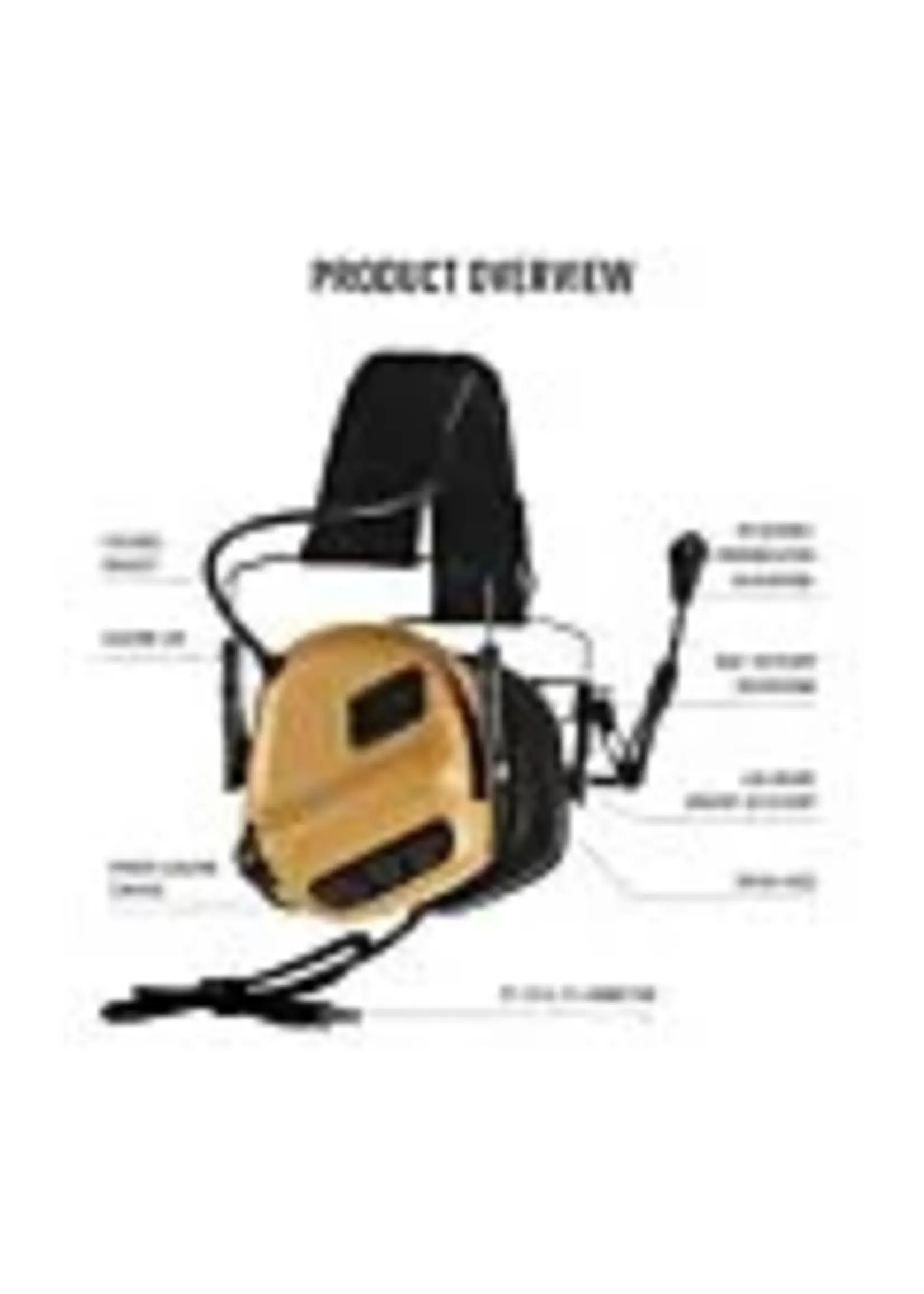 earmor Earmor M32 Plus Tactical Headset With Mic