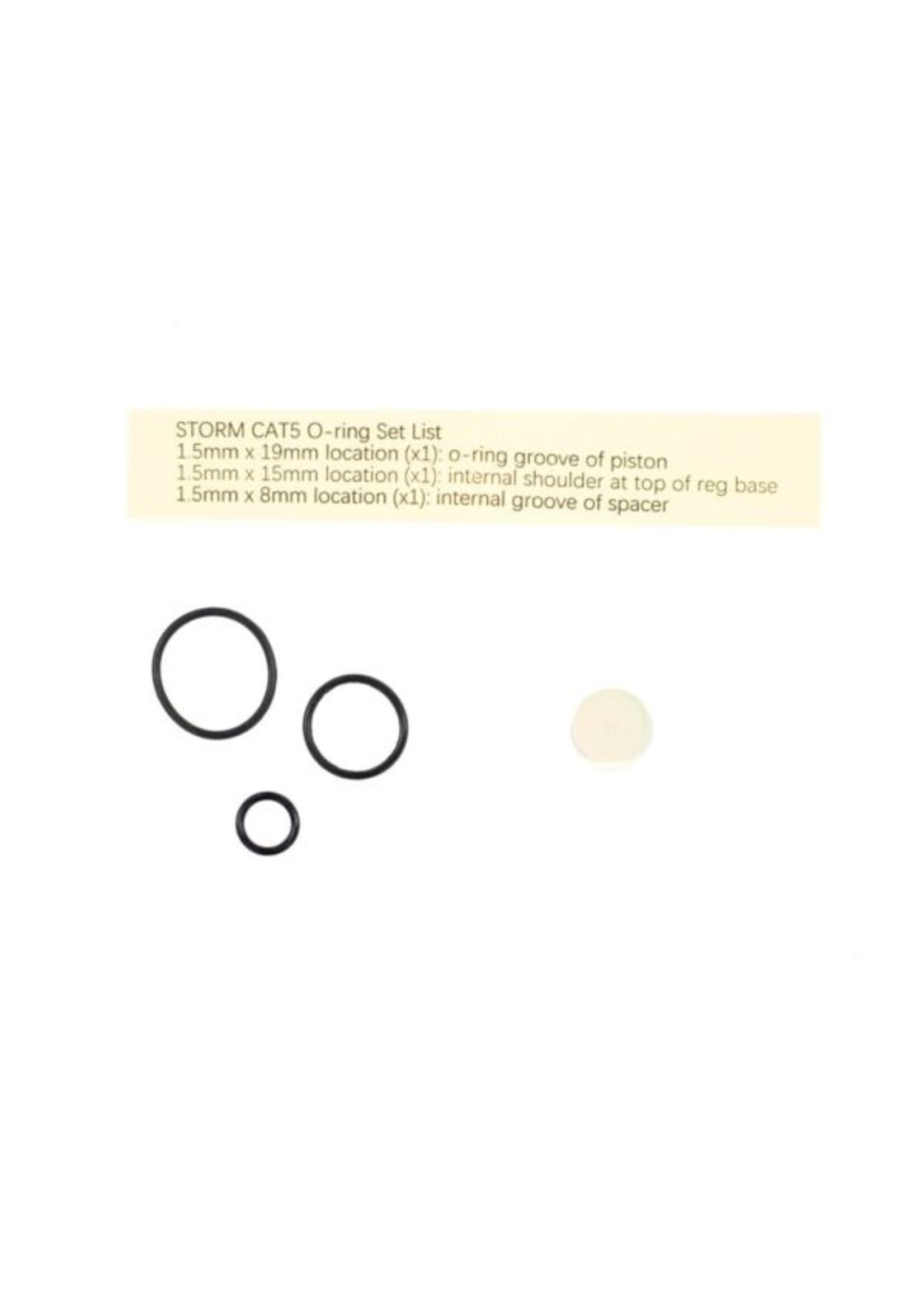 wolverine Wolverine O-Ring Kit for STORM Category 5