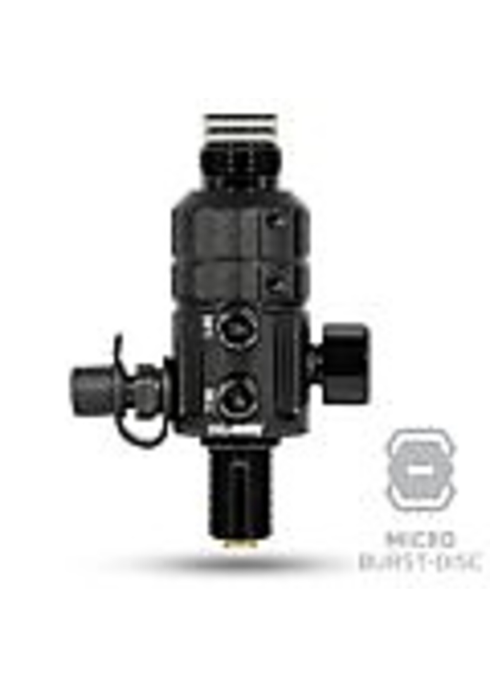 HK ARMY HK Army Turbine PRO Longbody 4500psi Regulator - Adjustable and Rotational - Black