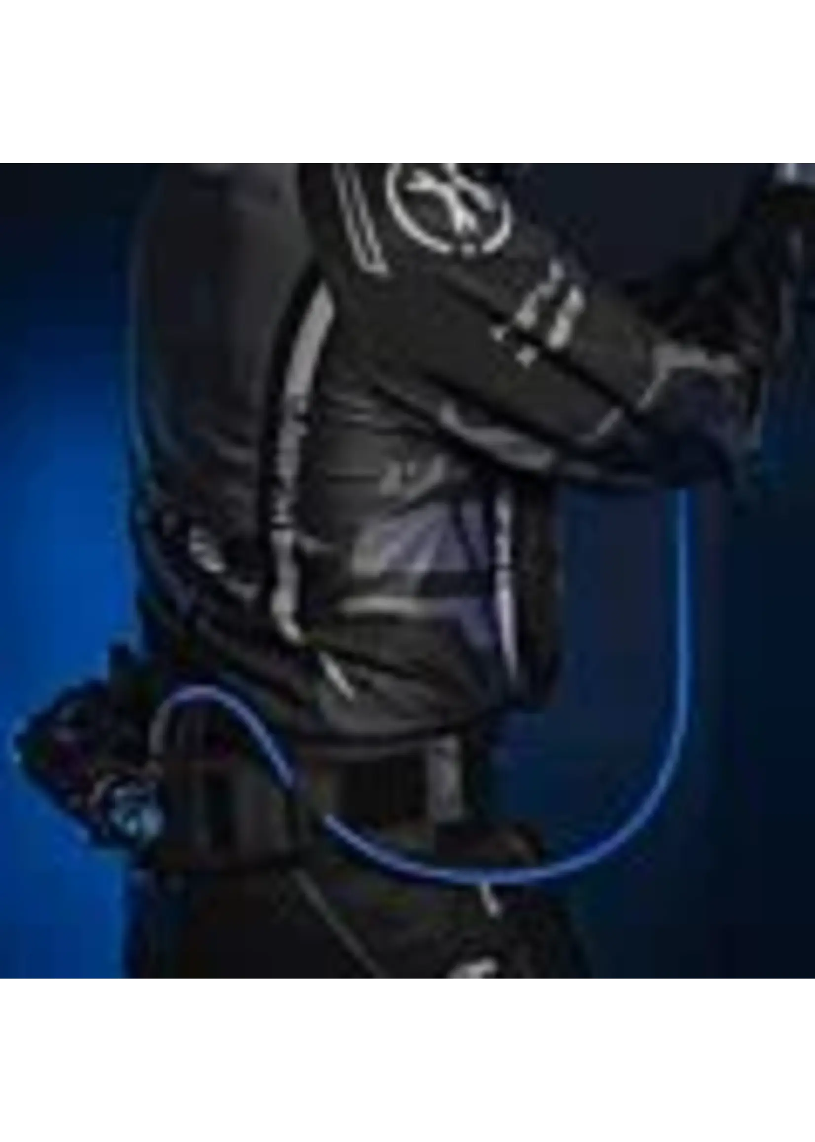 hkarmy HK Army Hostile AWS Flex Remote Line 42" Hose - Blue