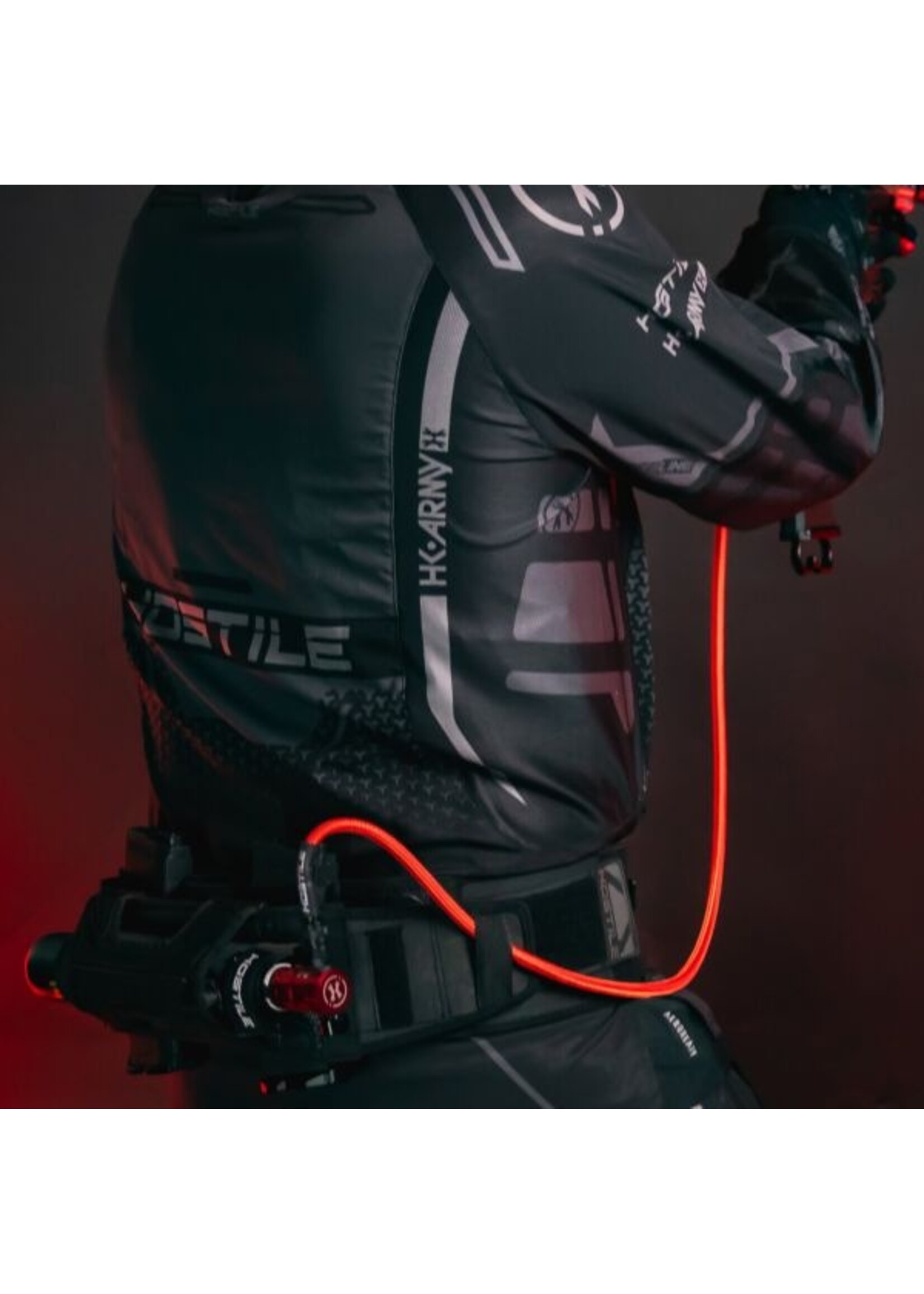 hkarmy HK Army Hostile AWS Flex Remote Line 42" Hose - Red