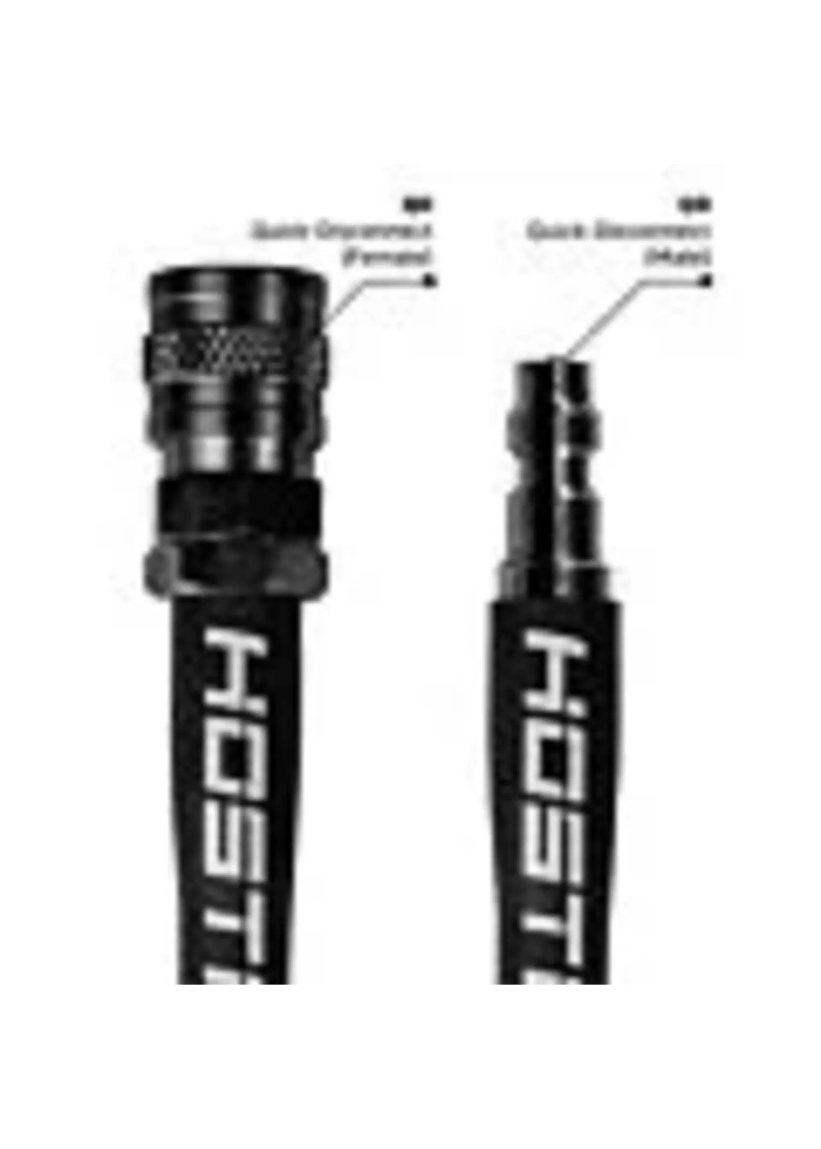 hkarmy HK Army Hostile AWS Flex Remote Line 42" Hose - Red