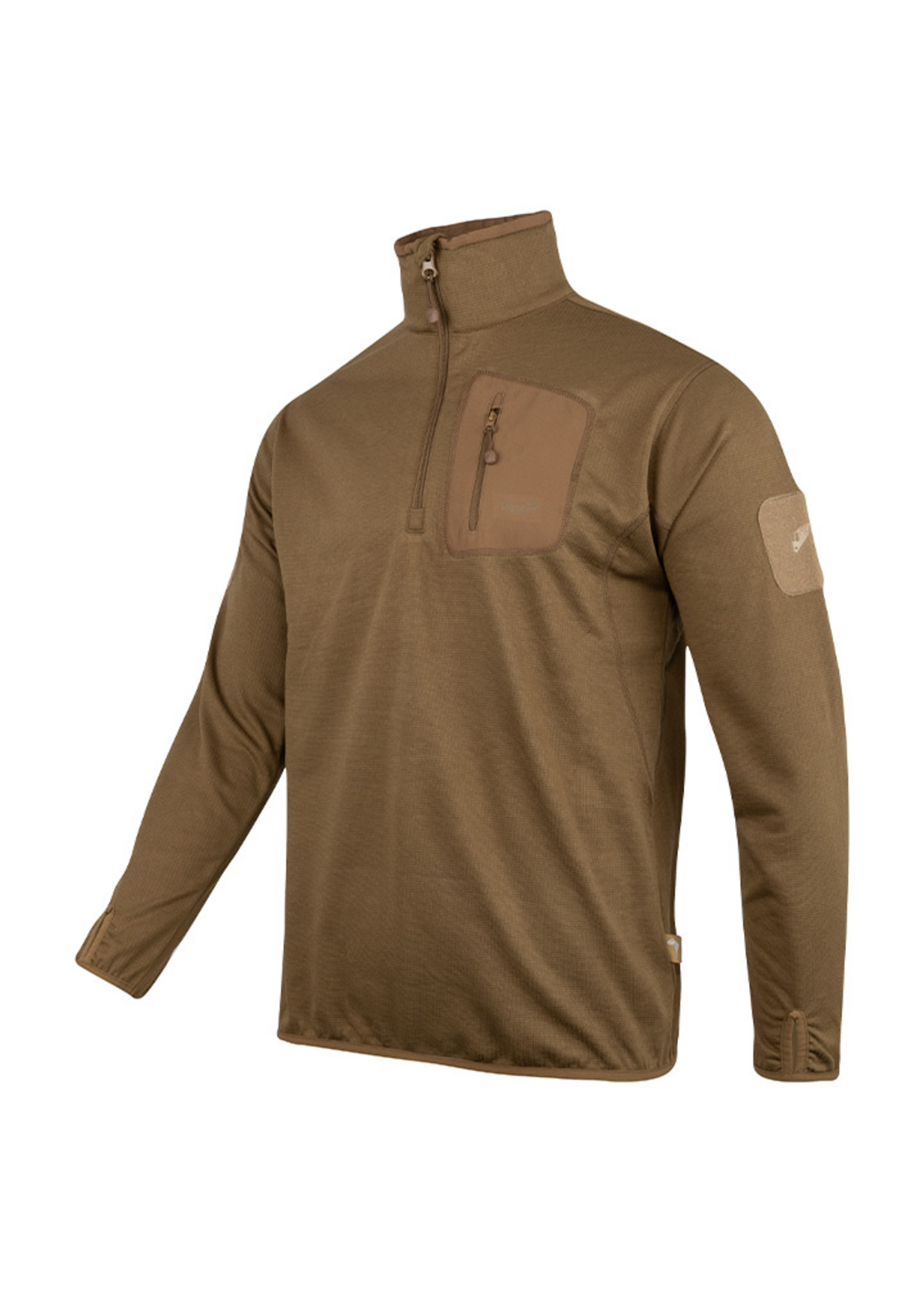 VIPER Technical Mid Layer Fleece Top Coyote