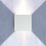 PURPL Wandspot Armatuur COB | Vierkant | IP54 | WIT