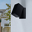 PURPL LED Wandspot Armatuur GU10 | IP44 | Vierkant | Kantelbaar | Zwart