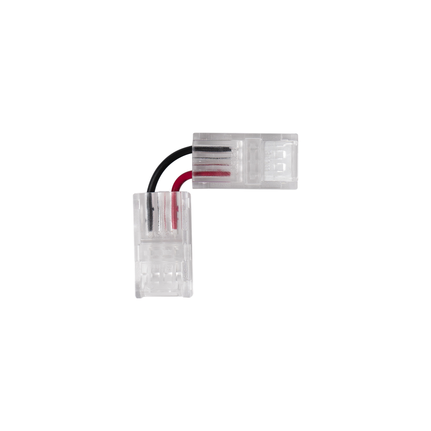 Simuleren Verstrooien correct COB LED Strip Accessoires Enkelkleurig L-connector 8 mm - LED24