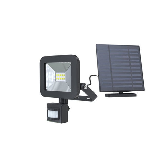 Calex Solar | Floodlight met sensor | Zwart | IP44