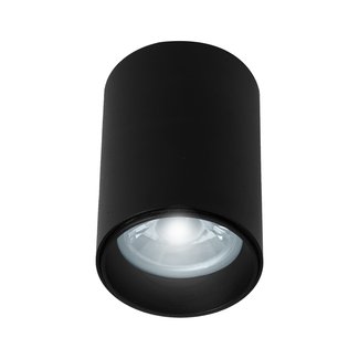 PURPL LED GU10 Mini Plafondlamp armatuur Opbouw Zwart 85mm