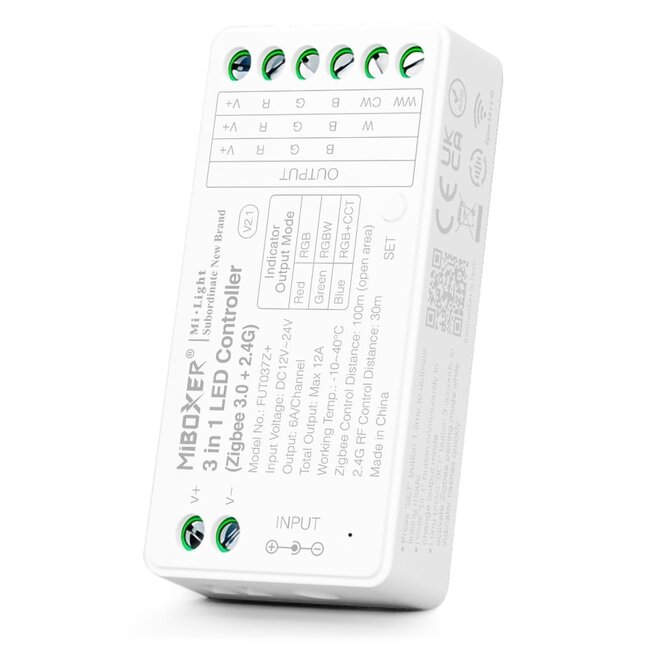 PURPL Zigbee 3.0 MiLight LED Strip Controller| RGB+CCT