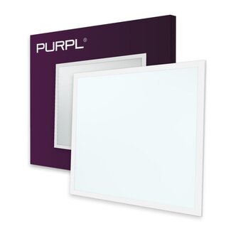 PURPL LED Paneel 60x60 | 33W | 6000K Koud Wit | 100 lm/W | Dimbaar | Flikkervrij | Edge-lit