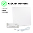 PURPL LED Paneel 60x60 36W | Koud Wit 6000K | Randloos | 120 lm/W | Flikkervrij | Back-lit