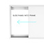 PURPL Opbouwframe LED Paneel | 30x30 |  Wit | Easy Click & Connect