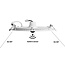 PURPL LED Downlight met PIR Sensor - ø170mm - 3000K Warm Wit - 12W - Rond - Inbouw