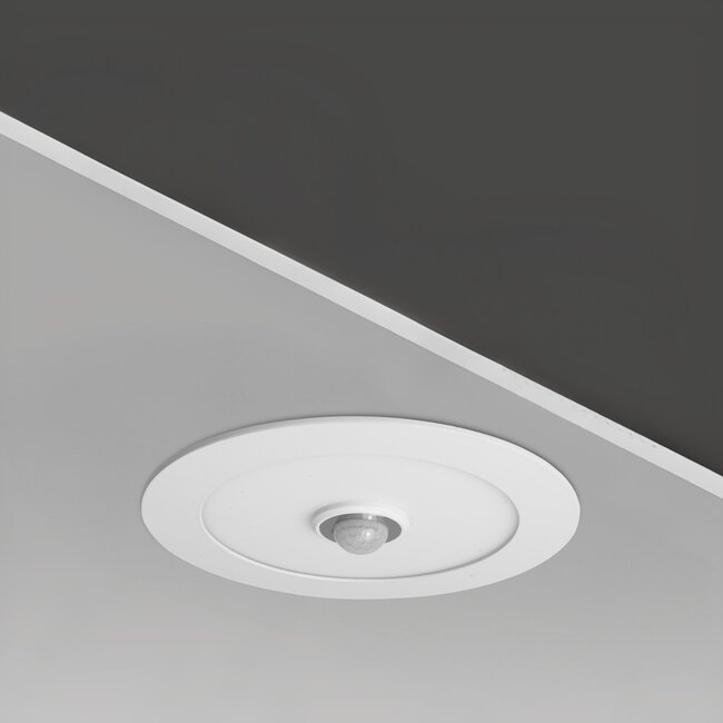 PURPL LED Downlight met PIR Sensor - ø170mm - 3000K Warm Wit - 12W - Rond - Inbouw