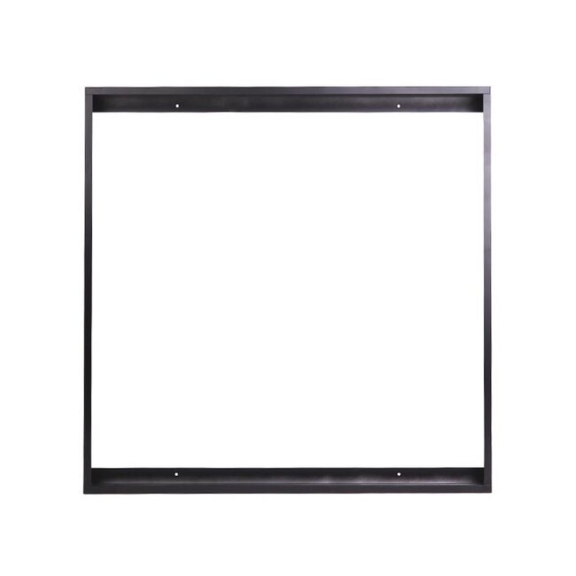 PURPL Opbouwframe LED Paneel 60x60 | Zwart | Easy Click & Connect