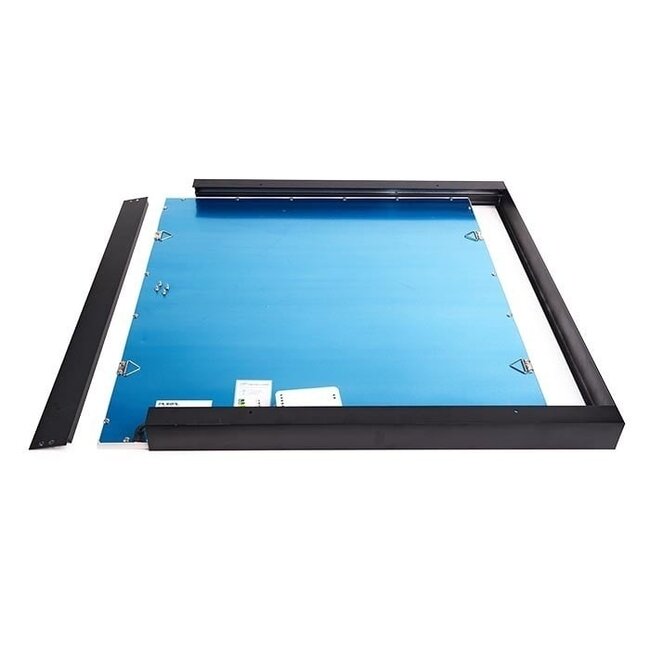 PURPL Opbouwframe LED Paneel - 30x60 - Zwart - Easy Click & Connect