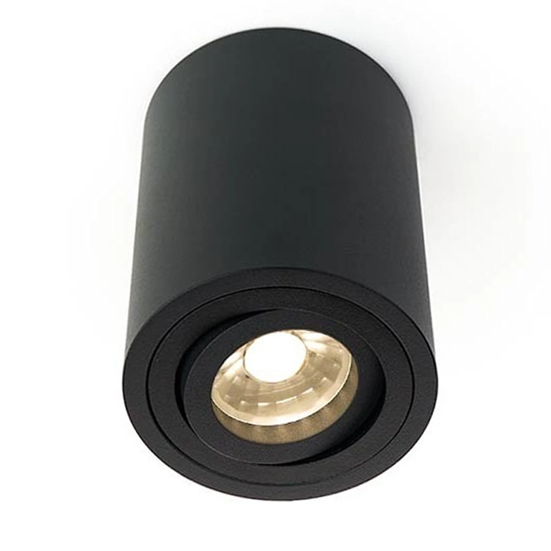 Budbuddy 2 x 12W LED ceiling light spot light black surface mounted