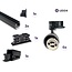 PURPL Zwarte Railverlichting set | 3 Meter |  6x GU10 Railspots | 3 -Fase Railsysteem