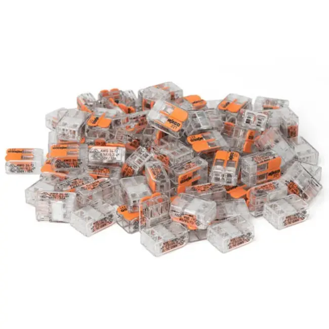 WAGO WAGO Verbindingsklem | 0.14-4 mm² | 2-polig | volledig doosje 100 stuks