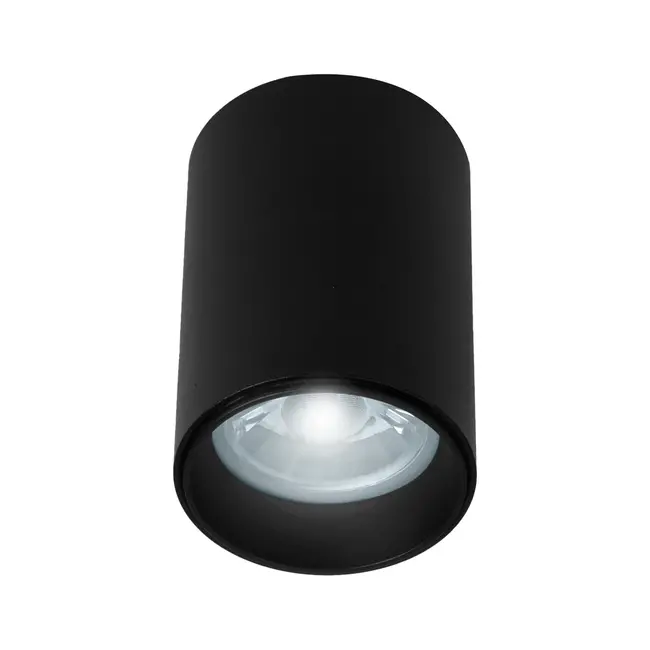 PURPL LED GU10 Mini Plafondlamp armatuur Opbouw Zwart Ø60mm