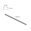 PURPL Track Rail 1,5m | 1-fase | Zwart