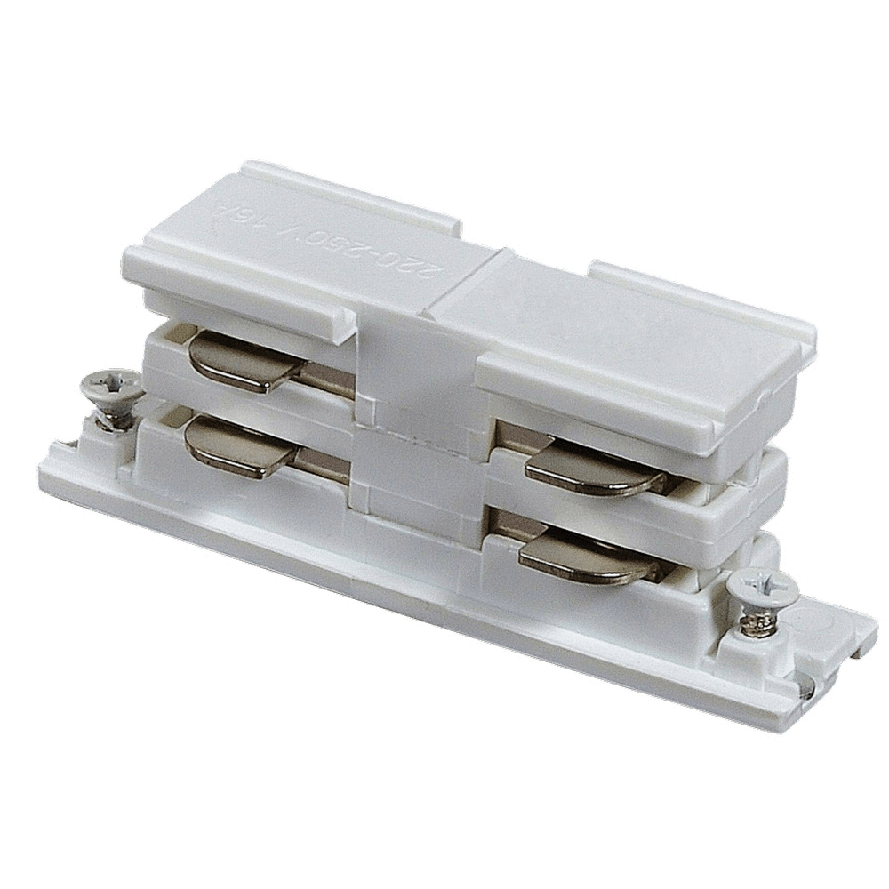 Powergear 3-fase Rail Koppelstuk | Wit | PRO-0433