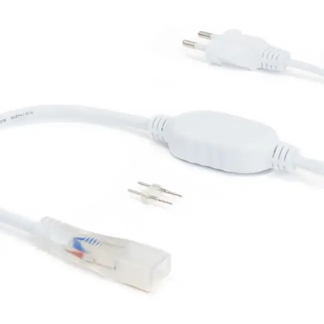 PURPL 220V LED Strip Aansluitstekker |  2-aderig
