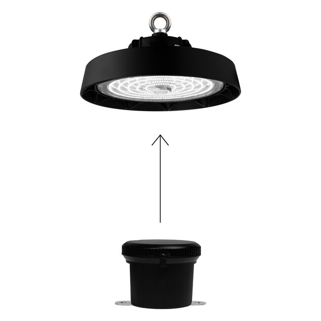 PURPL LED Highbay beweging- en daglicht sensor 1-10V