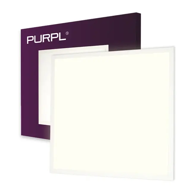 PURPL LED Paneel | 60x60 | 4000K  | 36W | 3600 lm | 100 lm/W | IP65 | Back-lit