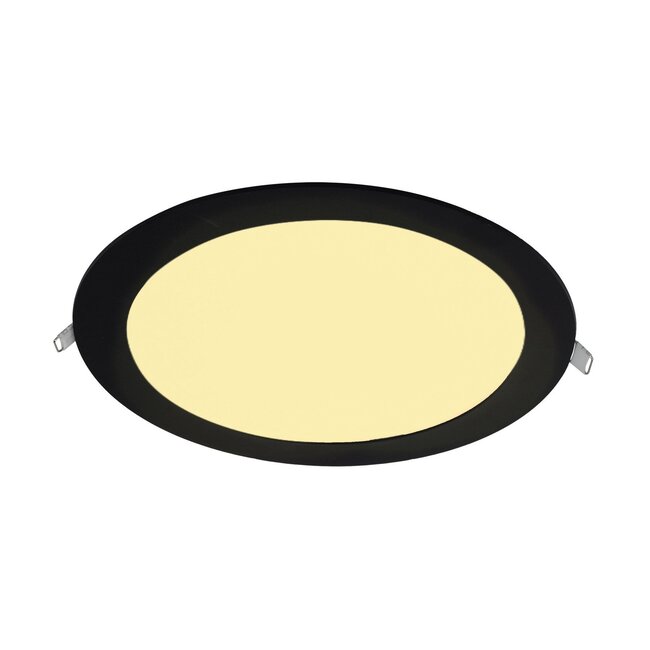 PURPL LED Downlight | 3000K Warm Wit | 12W | ø170 mm | Rond | Inbouw | Zwart