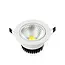 PURPL LED Inbouwspot | 7W | 6000K Koud Wit | Ø108 mm | IP40 | Wit | Kantelbaar | Rond