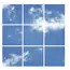 PURPL Wolkenplafond met design #3 | Fotoplafond LED Paneel | Acrylplaat voor 60x60 systeemplafonds | IMG5