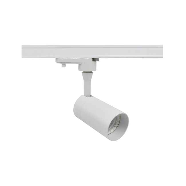 PURPL LED railspot | GU10 fitting | Ø55x100mm | 1-fase | Wit