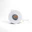 PURPL GU10 Ronde inbouwspot armatuur | Ø85mm x 45mm | IP65 | Kantelbaar | Incl. GU10 fitting | Wit Aluminium