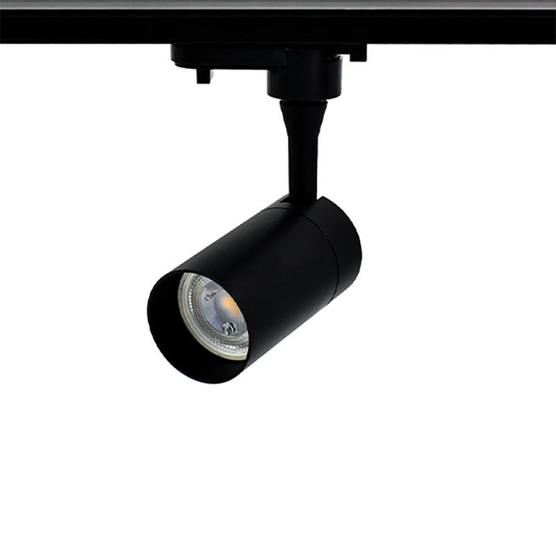 PURPL LED railspot | GU10 fitting | Ø55x100mm | 1-fase | Zwart