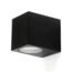 PURPL LED Wandspot Armatuur GU10 | IP44 | Vierkant | Zwart