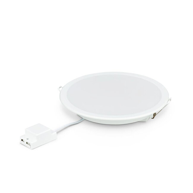 Philips Ledinaire SlimDownlight | 12W | 3000K Warm Wit | ø175mm | Rond | IP20 | Inbouw | Wit | DN065B G4