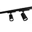 PURPL Zwarte Railverlichting Set | 3 Meter | 5x CCT Railspots | 3-Fase Railsysteem