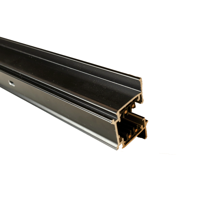 Powergear Track Rail 1,5m | 4-aderig | Zwart | 3 fase
