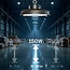 PURPL LED High Bay | 150W | 22.500 lm | 150 lm/W | 6000K Koud Wit | IP65 | IK10 | 4G | Dimbaar | Flikkervrij