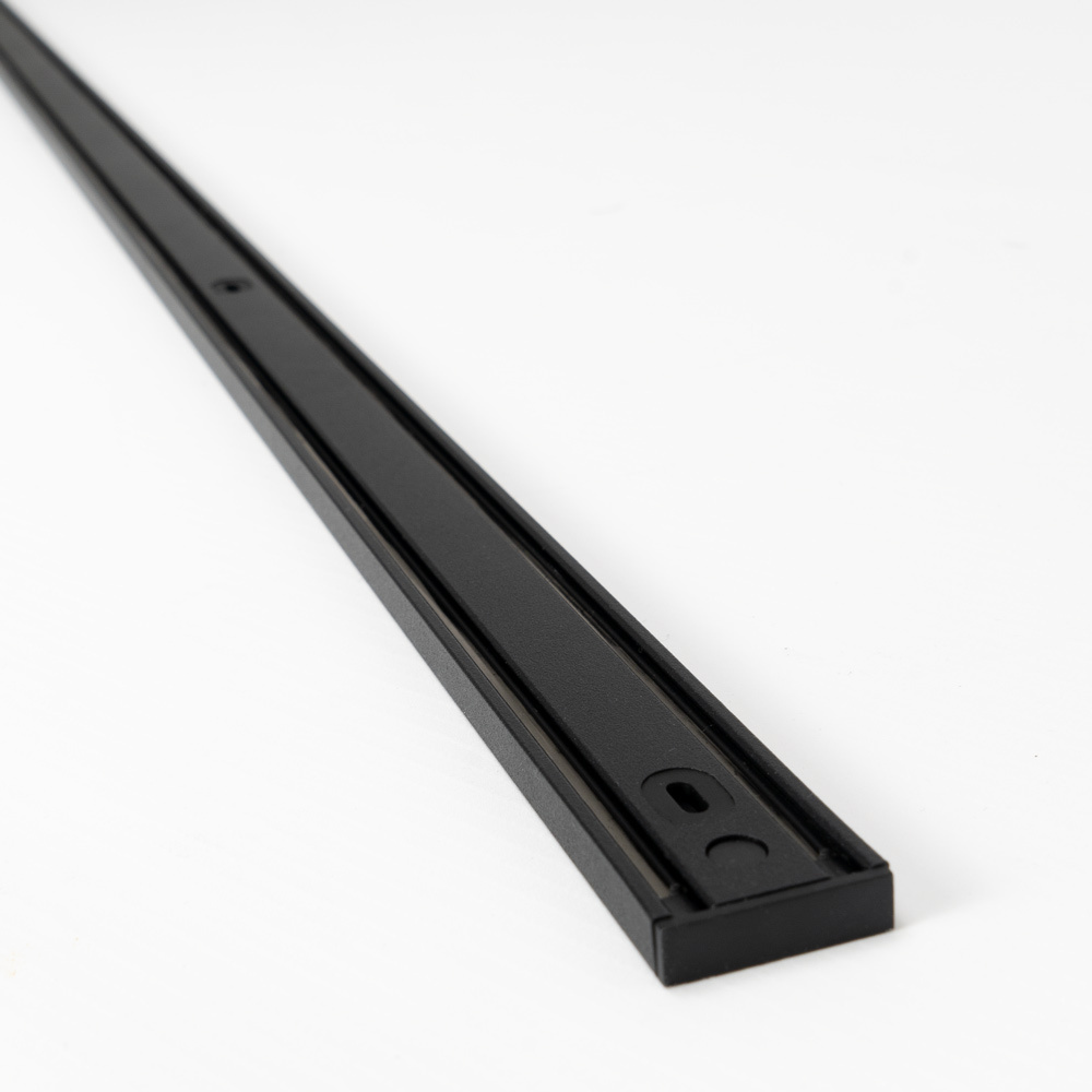 PURPL Magnetische Smart Track Rail Ultradun | 1,5m | Zwart | Geschikt voor 48V Smart Railverlichting Super Slim