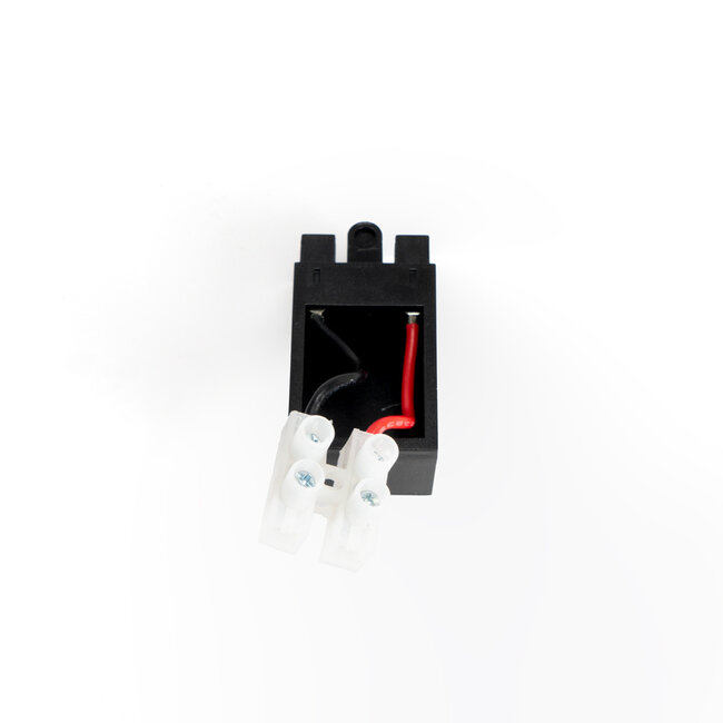PURPL Eindvoeding Connector | Zwart | Geschikt voor 48V Smart Railverlichting Super Slim