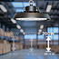 PURPL LED High Bay | 200W | 30.000 lm | 150 lm/W | 4000K Helder Wit | IP65 | IK10 | 4G | Dimbaar | Flikkervrij