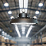 PURPL LED High Bay | 100W | 15.000 lm | 150 lm/W | 6000K Koud Wit | IP65 | IK10 | G4 | Dimbaar | Flikkervrij