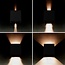 PURPL LED Wandlamp COB | 6W | IP54 | 3000K Warm Wit | Up & Down Light | Kubus | Zwart