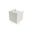 PURPL Wandspot Armatuur COB | Vierkant | IP54 | WIT