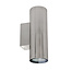 PURPL LED Wandspot Armatuur GU10 | IP44 | Rond | Zilver