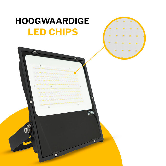 PURPL LED Bouwlamp | 200W | 22000 lm | RGB+CCT (2700K-6500K) | 2.4 GHz | IP66 | IK08 | Dimbaar | FUTT08