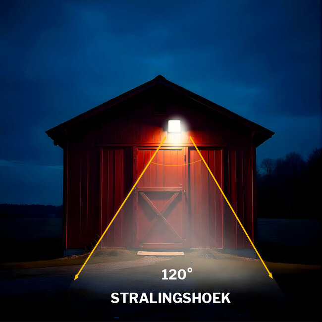 PURPL LED Bouwlamp | 200W | 22000 lm | RGB+CCT (2700K-6500K) | 2.4 GHz | IP66 | IK08 | Dimbaar | FUTT08