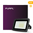 PURPL LED Bouwlamp | 50W | Warm Wit 2700K | 5500 lm | IP66 | IK08 | Zwart